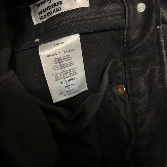 NWT Wrangler Wanderer High Rise Flare Sz 26 - Picture 13 of 15